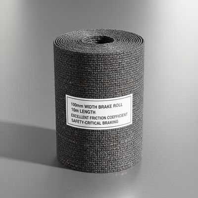 Rol rem 100mm Lebar 10m Panjang memberikan koefisien gesekan yang sangat baik penting untuk sistem pengereman kritis keselamatan