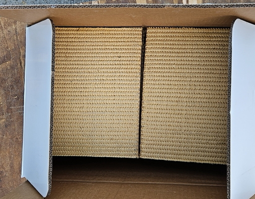 Blok rem diperkuat dengan kawat kuningan Wire Woven Brake Block Material untuk sumur minyak
