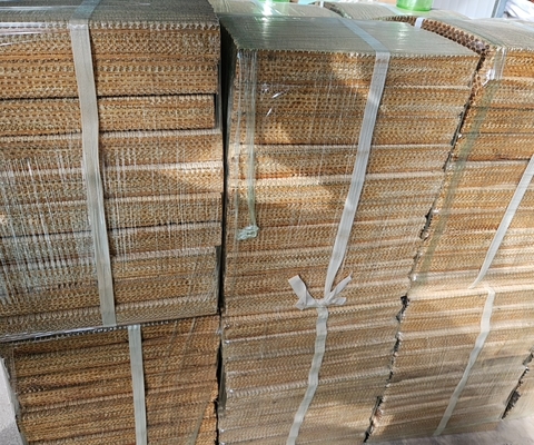 Blok rem diperkuat dengan kawat kuningan Wire Woven Brake Block Material untuk sumur minyak