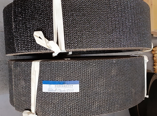 Hitam Warna Non Asbestos Brake Lining Roll Hitam Woven Brake Roll Lining Dark Brake