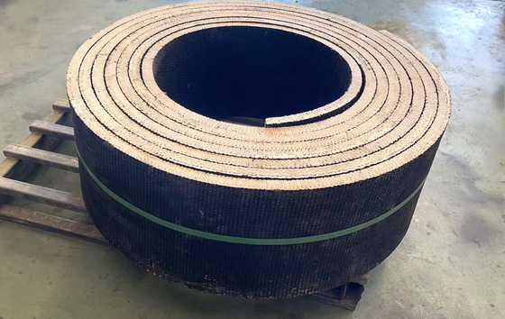 Asbestos Brake Lining Roll Woven Brake Rolling Lining Brake Roll Liner dengan Kuningan