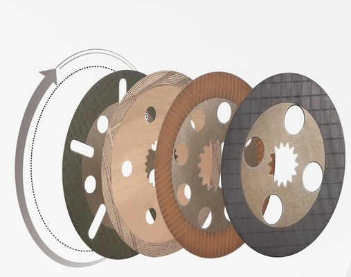 Forklift Friction Discs Untuk Excavator Friction Disc Untuk Gearbox Kopling Wet Brake