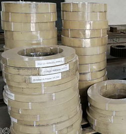 Asbes bebas resin Woven Brake Lining Rolls Panas tahan dengan kawat kuningan
