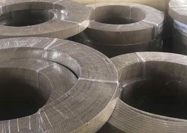Asbes bebas resin Woven Brake Lining Rolls Panas tahan dengan kawat kuningan
