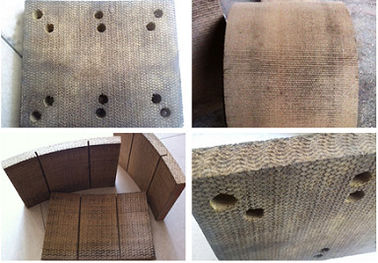 Mesin Pengeboran Woven Brake Lining Resin Brake Blocks Untuk Oil Well Drilling Rig