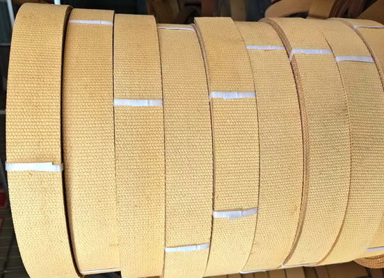 Gulungan Lapisan Rem Anyaman Resin dengan Kawat Kuningan di Dalam untuk Lapisan Gesekan Windlass