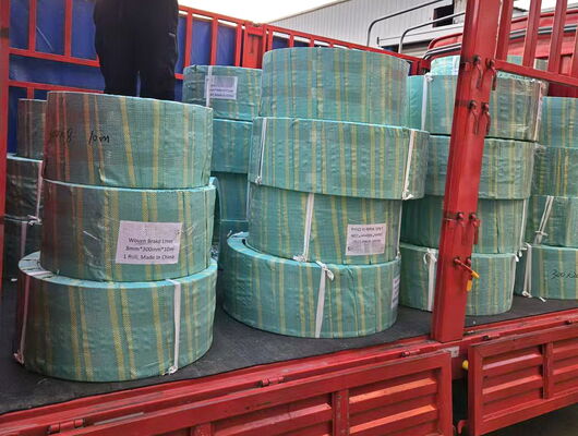 Gulungan Lapisan Rem Anyaman Resin dengan Kawat Kuningan di Dalam untuk Lapisan Gesekan Windlass