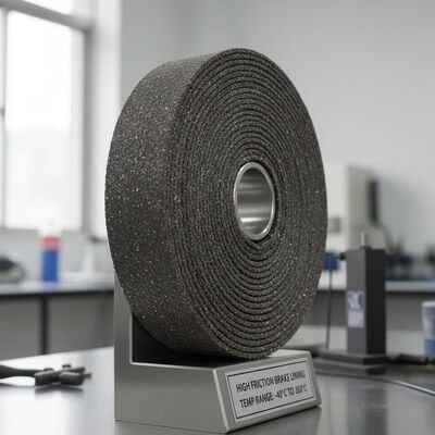 Gulungan kampas rem 2,5kg Menawarkan Kinerja Gesekan Tinggi Rentang Suhu Negatif 40 Celsius hingga Positif 300 Celsius