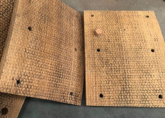 Kampas Rem Anyaman Bebas Asbes Blok Rem Anyaman Bantalan Rem Anyaman untuk Pengeboran Sumur Minyak